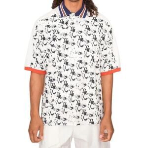 FURI SPORT x TFP Rippling Shadows Men's Polo Shirt in Size Medium